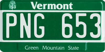 VT license plate PNG653
