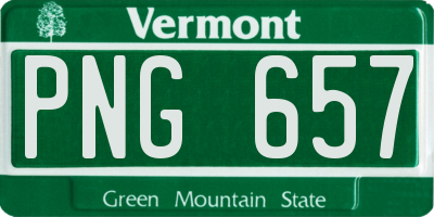 VT license plate PNG657