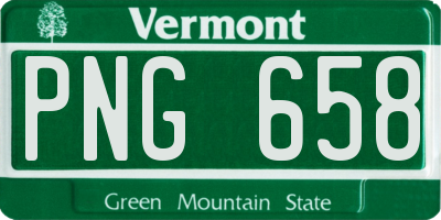 VT license plate PNG658