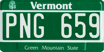 VT license plate PNG659