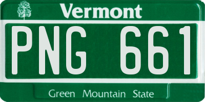 VT license plate PNG661