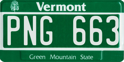 VT license plate PNG663