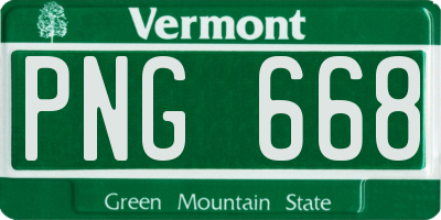 VT license plate PNG668