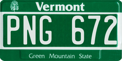 VT license plate PNG672