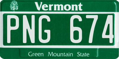 VT license plate PNG674
