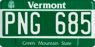 VT license plate PNG685