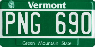 VT license plate PNG690