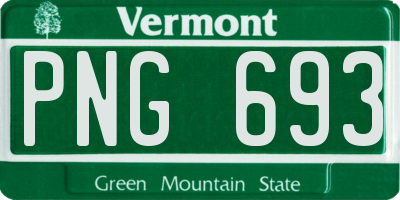 VT license plate PNG693