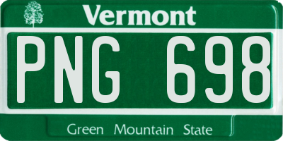 VT license plate PNG698
