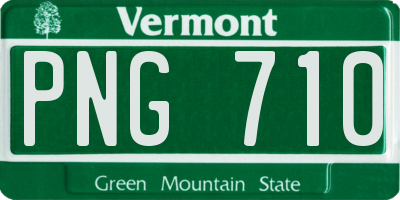 VT license plate PNG710