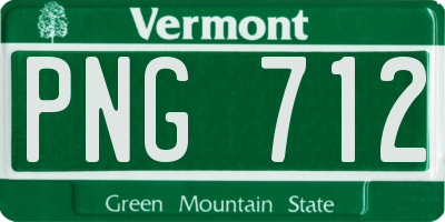 VT license plate PNG712