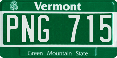 VT license plate PNG715