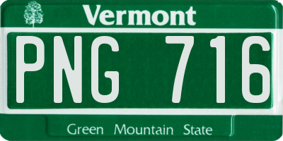 VT license plate PNG716