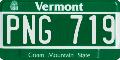 VT license plate PNG719