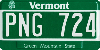 VT license plate PNG724