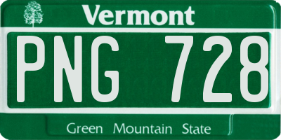 VT license plate PNG728