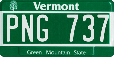 VT license plate PNG737