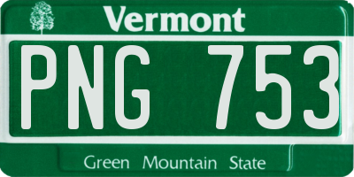 VT license plate PNG753