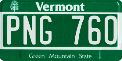 VT license plate PNG760