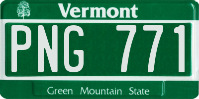 VT license plate PNG771