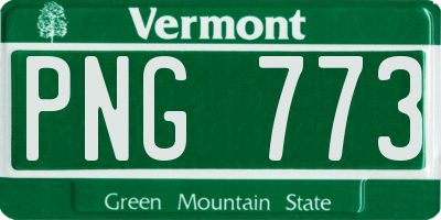 VT license plate PNG773