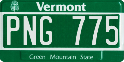 VT license plate PNG775