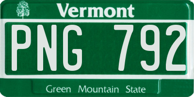 VT license plate PNG792