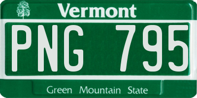 VT license plate PNG795