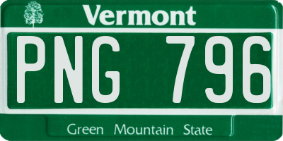 VT license plate PNG796