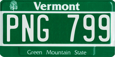 VT license plate PNG799