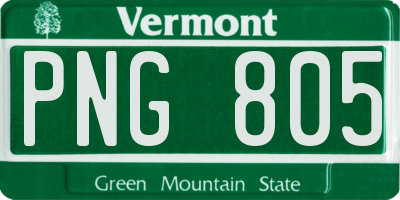 VT license plate PNG805