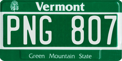 VT license plate PNG807