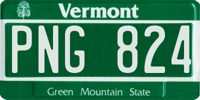 VT license plate PNG824