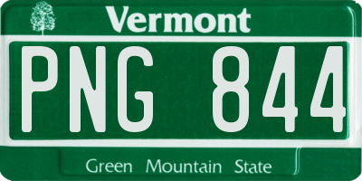 VT license plate PNG844