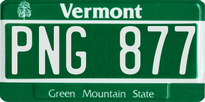 VT license plate PNG877