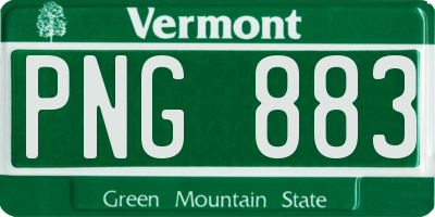 VT license plate PNG883