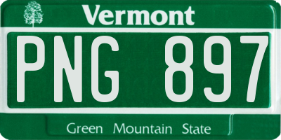VT license plate PNG897