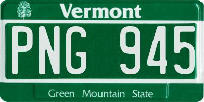 VT license plate PNG945
