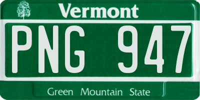 VT license plate PNG947