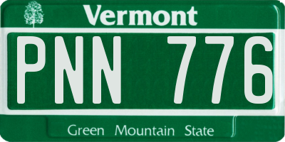 VT license plate PNN776