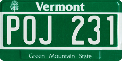 VT license plate POJ231