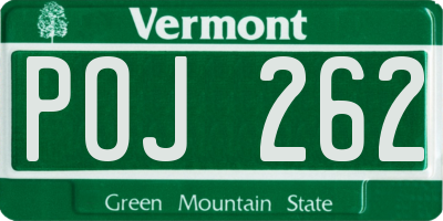 VT license plate POJ262