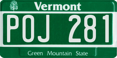 VT license plate POJ281