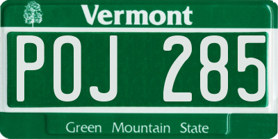VT license plate POJ285