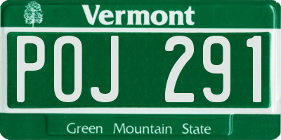 VT license plate POJ291