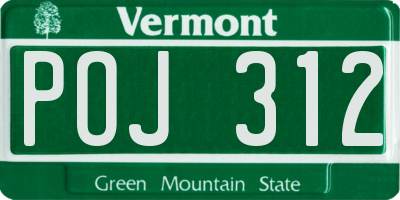 VT license plate POJ312