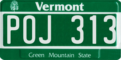 VT license plate POJ313