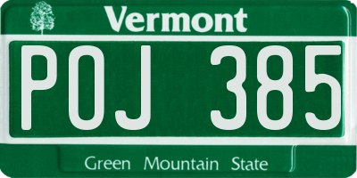 VT license plate POJ385