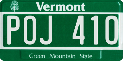 VT license plate POJ410