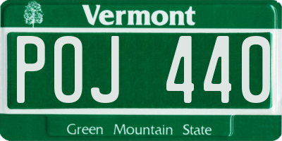 VT license plate POJ440